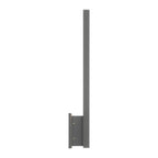 Golden Lighting 8432-OWL18 SGY Smooth Gray Golden Lighting Enso Integrated Led 18'' Outdoor Wall In Smooth Grey Image 4