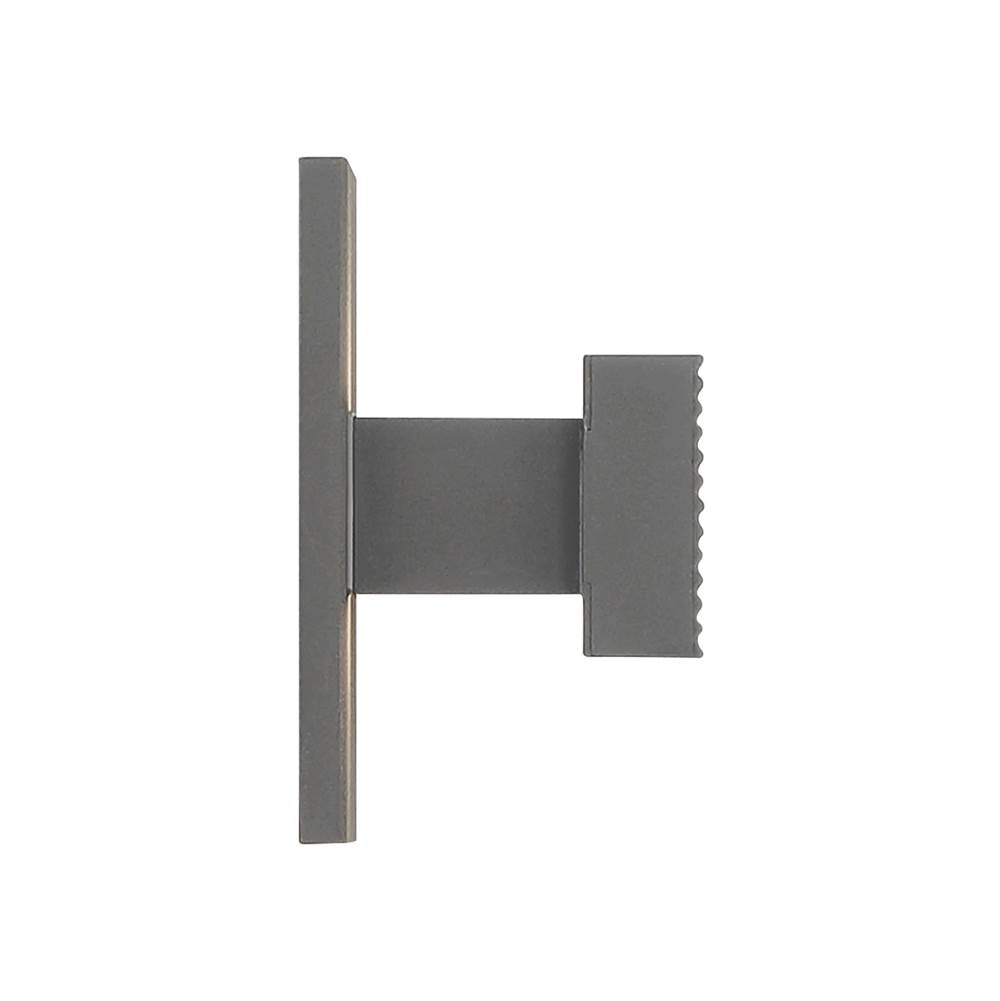 Golden Lighting 8432-OWL18 SGY Smooth Gray Golden Lighting Enso Integrated Led 18'' Outdoor Wall In Smooth Grey Image 5