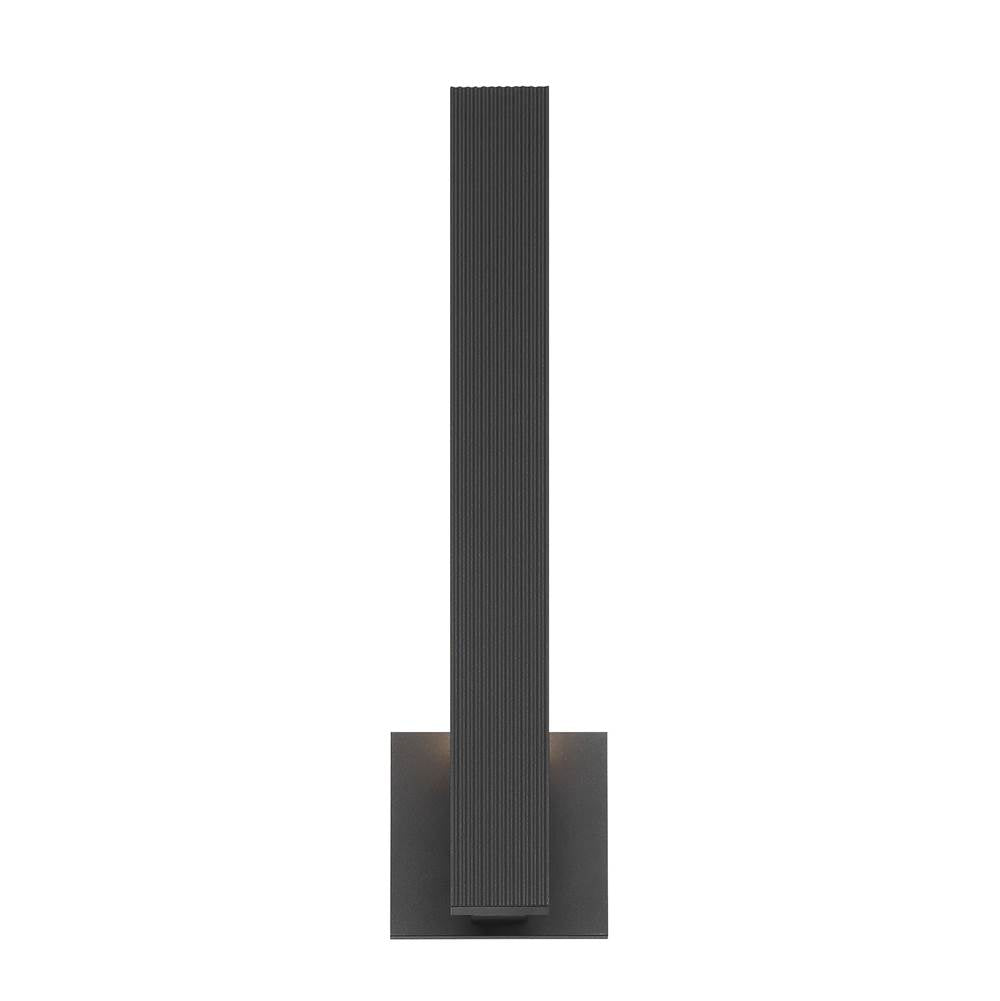 Golden Lighting Enso Golden Lighting Enso Integrated Led 18'' Outdoor Wall In Smooth Grey