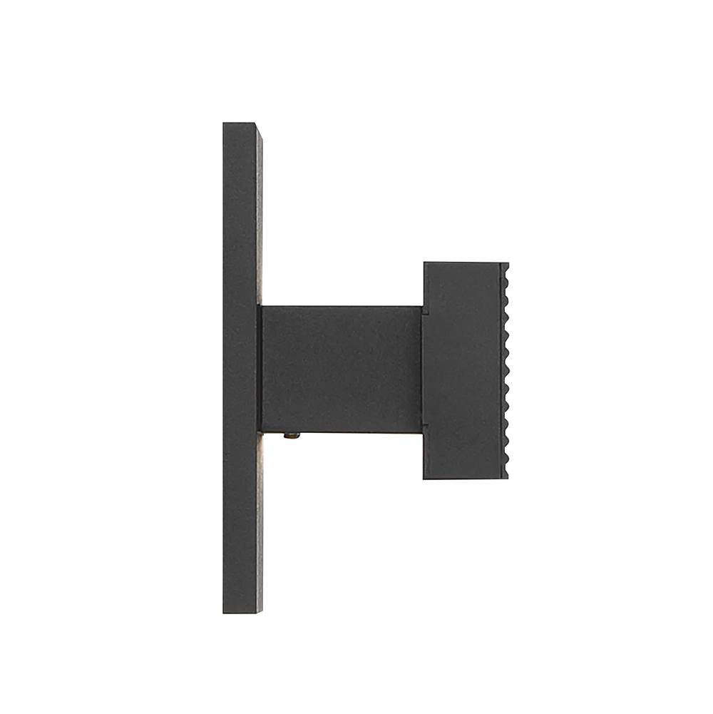 Golden Lighting 8432-OWL18 TBK Textured Black Golden Lighting Enso Integrated Led 18'' Outdoor Wall In Textured Black Image 5