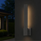 Golden Lighting 8432-OWL18 TBK Textured Black Golden Lighting Enso Integrated Led 18'' Outdoor Wall In Textured Black Image 3
