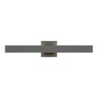 Golden Lighting Enso Golden Lighting Enso Integrated Led 24'' Outdoor Wall In Smooth Grey