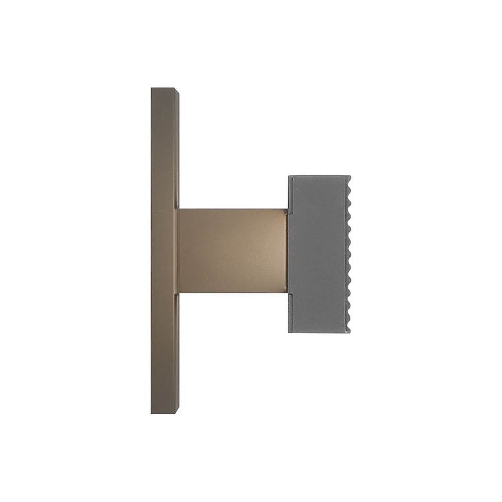 Golden Lighting 8432-OWL24 SGY Smooth Gray Golden Lighting Enso Integrated Led 24'' Outdoor Wall In Smooth Grey Image 4