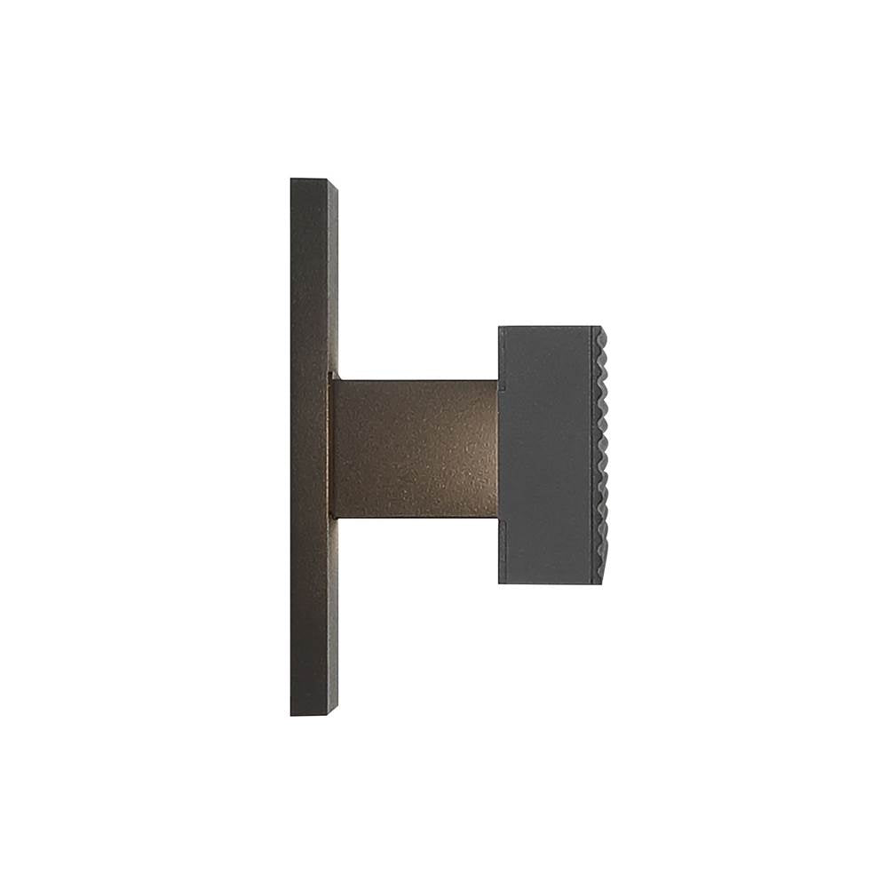 Golden Lighting 8432-OWL24 TBK Textured Black Golden Lighting Enso Integrated Led 24'' Outdoor Wall In Textured Black Image 4
