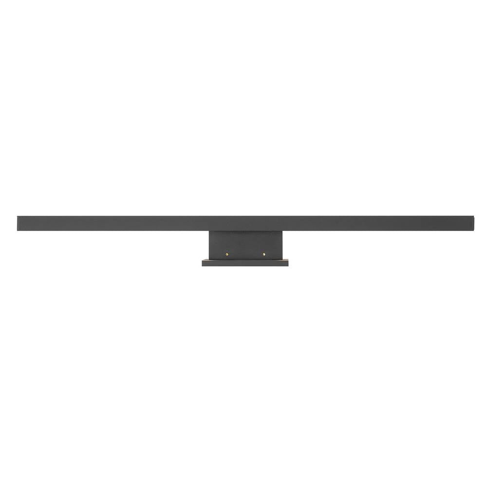 Golden Lighting 8432-OWL24 TBK Textured Black Golden Lighting Enso Integrated Led 24'' Outdoor Wall In Textured Black Image 5