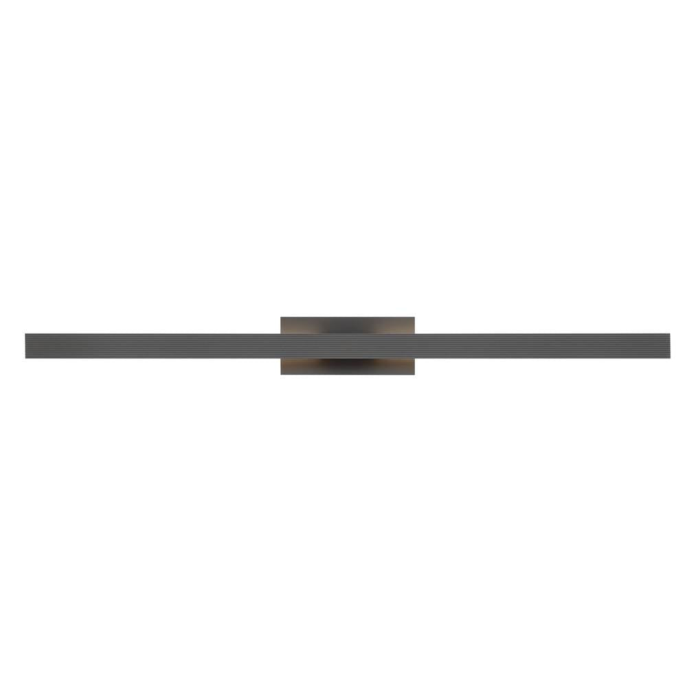 Golden Lighting Enso Golden Lighting Enso Integrated Led 51'' Outdoor Wall In Smooth Grey