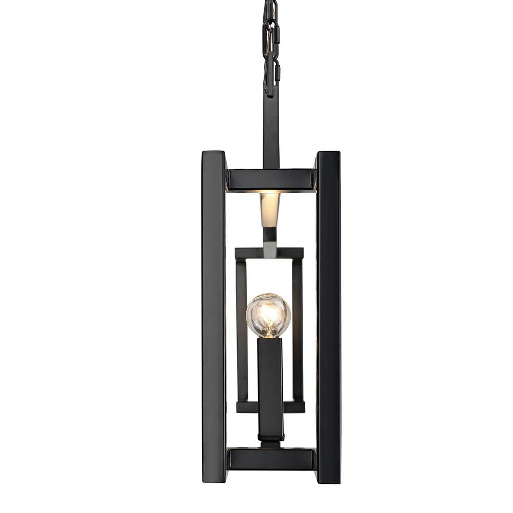 Golden Lighting 9020-LP BLK Matte Black Golden Lighting Kinsington 5-light Island Light In Matte Black Image 4