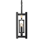 Golden Lighting 9020-LP BLK Matte Black Golden Lighting Kinsington 5-light Island Light In Matte Black Image 4
