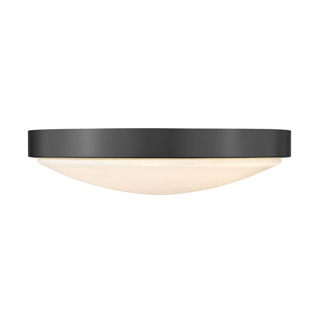 Golden Lighting Gabi Golden Lighting Gabi Integrated Led 12in Flush Mount In Brushed Champagne Brass