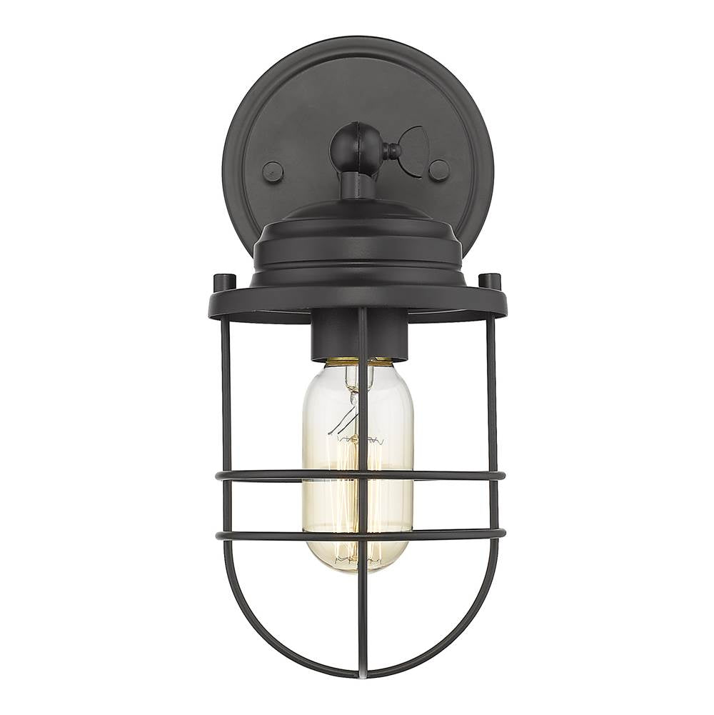 Golden Lighting Seaport Golden Lighting Seaport 1-light Wall Sconce In Brushed Champagne Brass