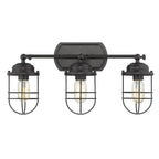 Golden Lighting Seaport Golden Lighting Seaport 3-light Vanity In Brushed Champagne Brass