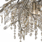 Golden Lighting 9903-12 MG Mystic Gold Golden Lighting Autumn Twilight 12-light Chandelier In Mystic Gold Image 4