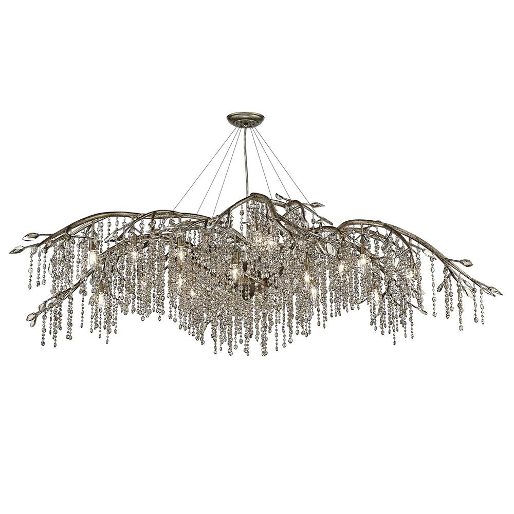 Golden Lighting 9903-24 MG Mystic Gold Golden Lighting Autumn Twilight 24-light Chandelier In Mystic Gold Image 4
