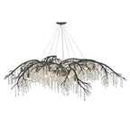 Golden Lighting 9903-24 BI Black Iron Golden Lighting Autumn Twilight 24-light Chandelier In Black Iron Image 3