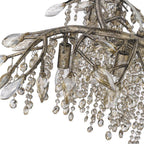 Golden Lighting 9903-6 MG Mystic Gold Golden Lighting Autumn Twilight 6-light Chandelier In Mystic Gold Image 5