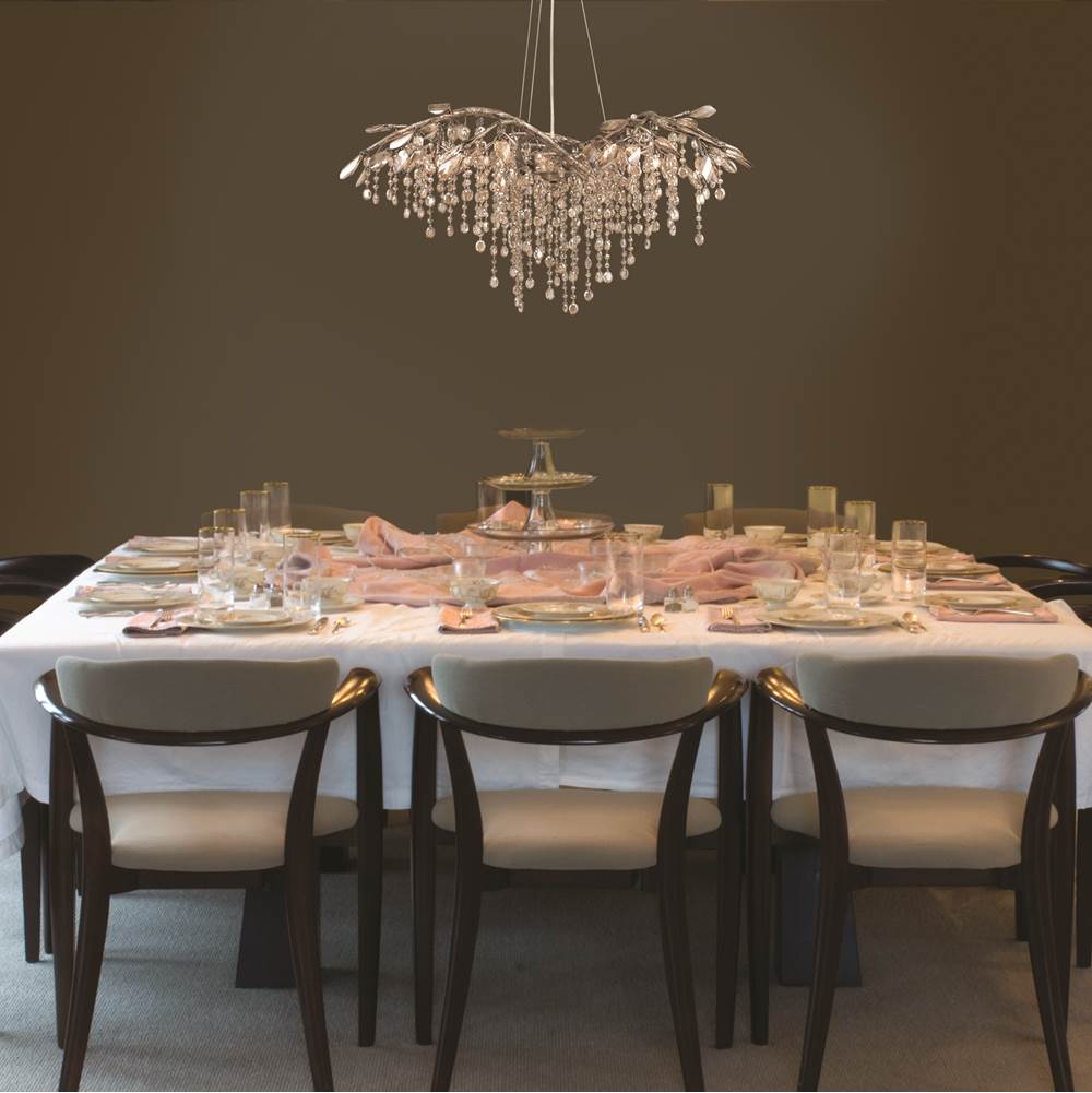 Golden Lighting 9903-6 MG Mystic Gold Golden Lighting Autumn Twilight 6-light Chandelier In Mystic Gold Image 3