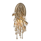 Golden Lighting Autumn Twilight Golden Lighting Autumn Twilight 2-light Wall Sconce In Mystic Gold