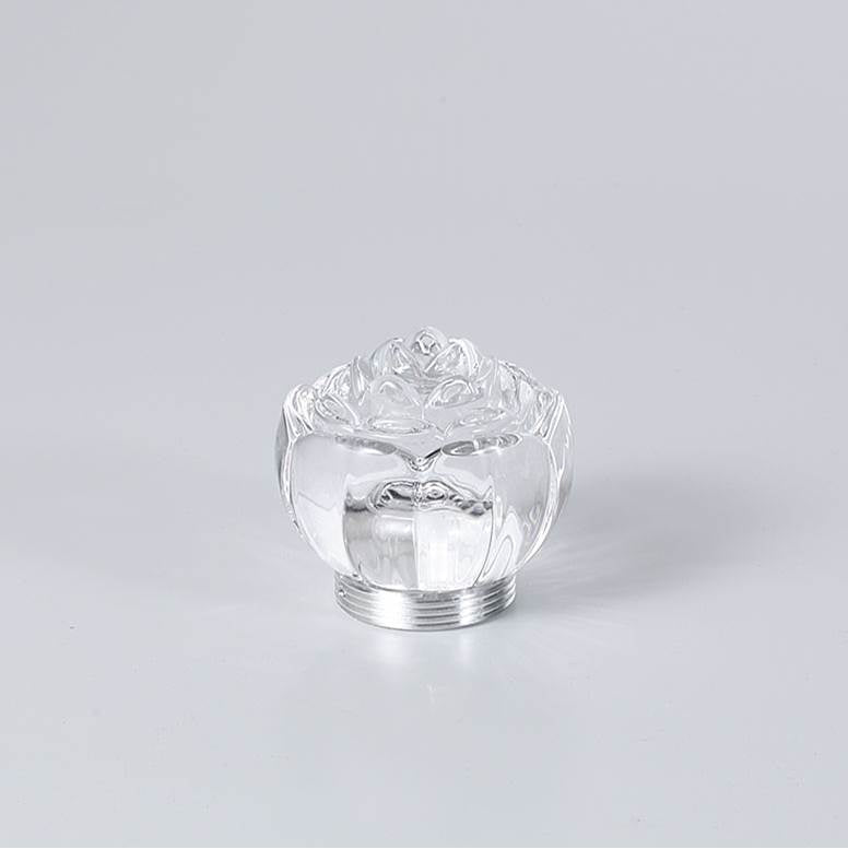 Golden Lighting DIFF-1573 B  Clear Glass Rose Diffuser Image 1