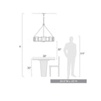Golden Lighting 6068-8 BCB Brushed Champagne Brass Golden Lighting Marco 8-light Chandelier In Brushed Champagne Brass Image 2
