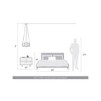 Golden Lighting 6068-SF BCB Brushed Champagne Brass Golden Lighting Marco 4-light Semi-flush Mount In Brushed Champagne Brass Image 2