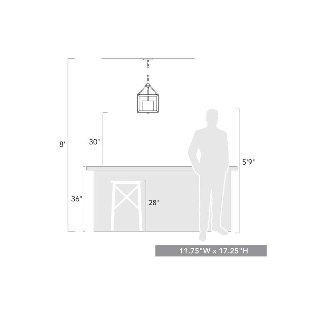 Golden Lighting 2073-M3 NWT-CLR Natural White Golden Lighting Smyth 3-light Chandelier In Natural White Image 2
