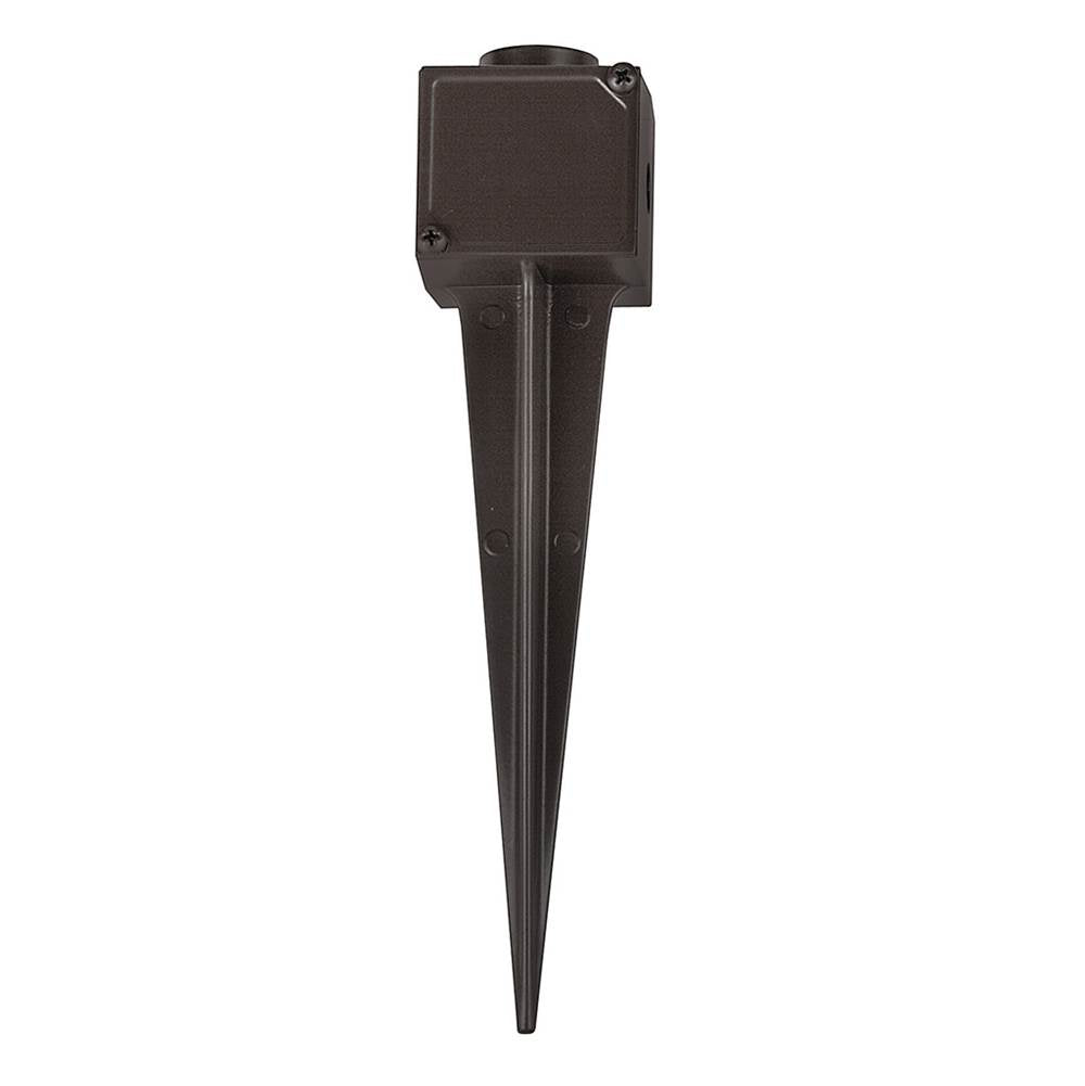 Hinkley Lighting 0013-JBBZ Bronze Ground Spike With Junction Box Image 1