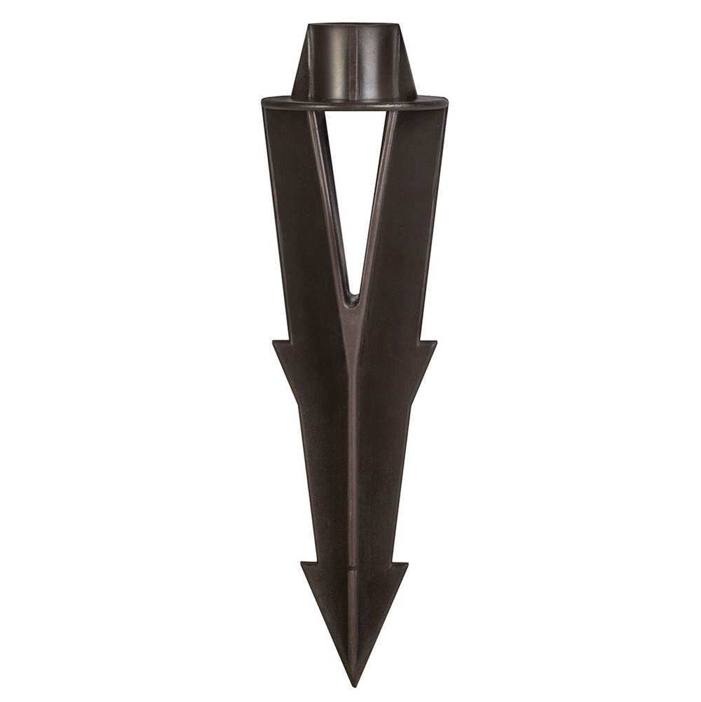 Hinkley Lighting 0014BZ Bronze Ground Spike 9'' Image 1