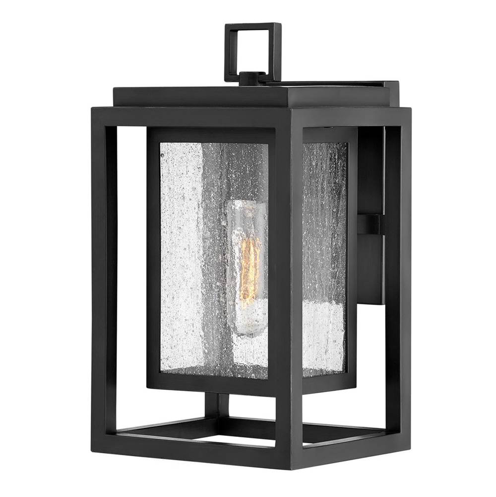Hinkley Lighting 1000BK-LL Black Small Wall Mount Lantern Image 1