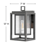 Hinkley Lighting Republic Small Wall Mount Lantern