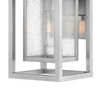 Hinkley Lighting 1000SI-LL Satin Nickel Small Wall Mount Lantern Image 5