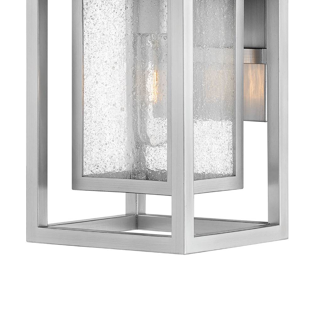 Hinkley Lighting 1000SI Satin Nickel Small Wall Mount Lantern Image 6