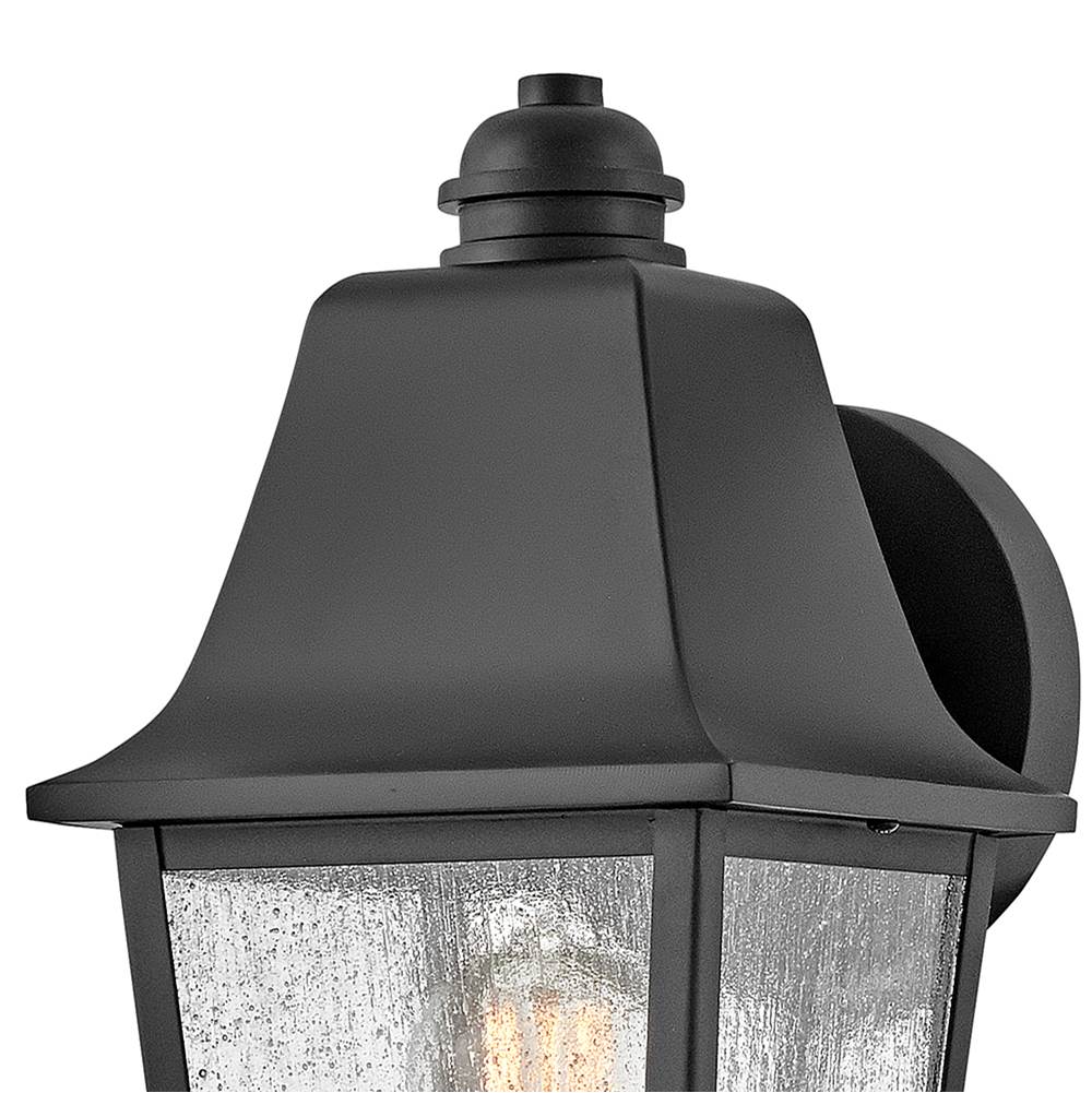 Hinkley Lighting 10010BK Black Small Wall Mount Lantern Image 5