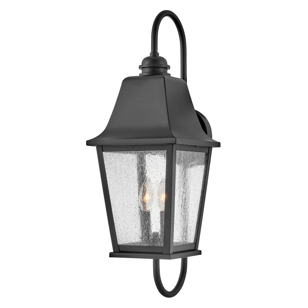 Hinkley Lighting 10014BK Black Medium Wall Mount Lantern Image 1