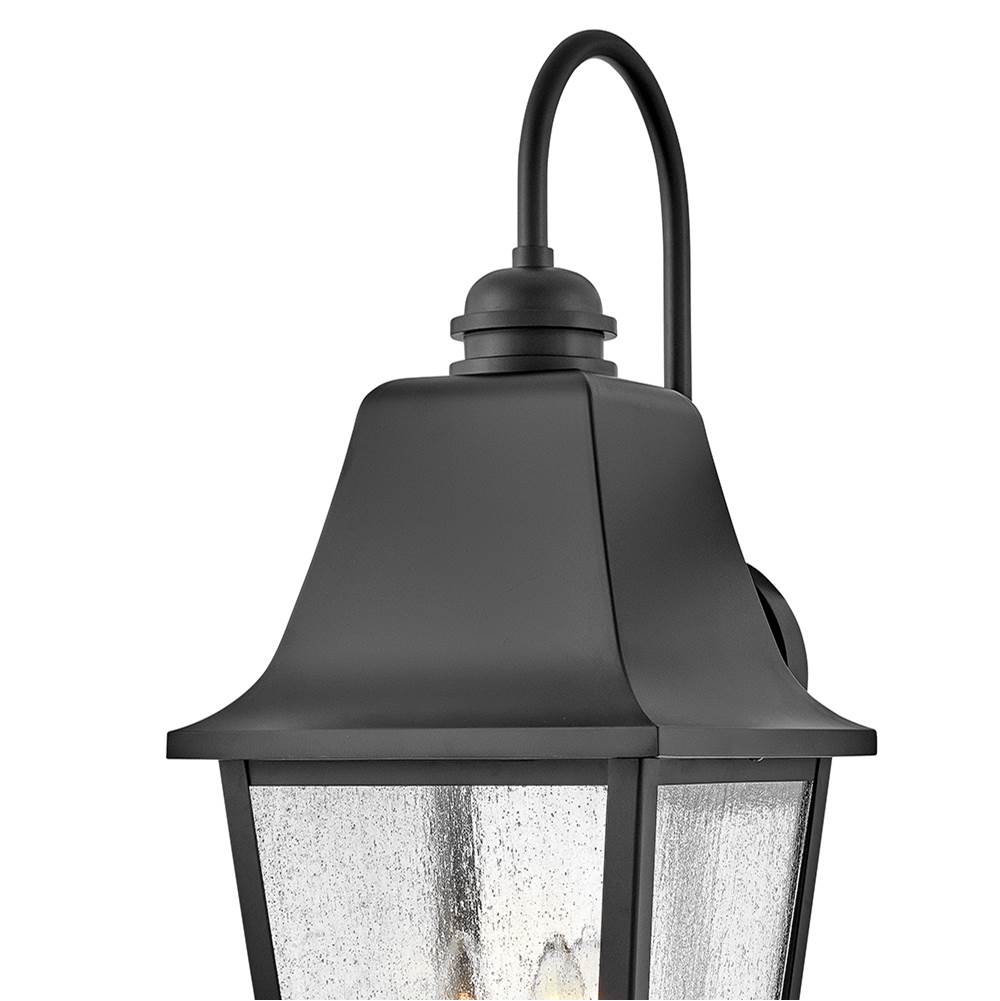 Hinkley Lighting 10014BK Black Medium Wall Mount Lantern Image 5