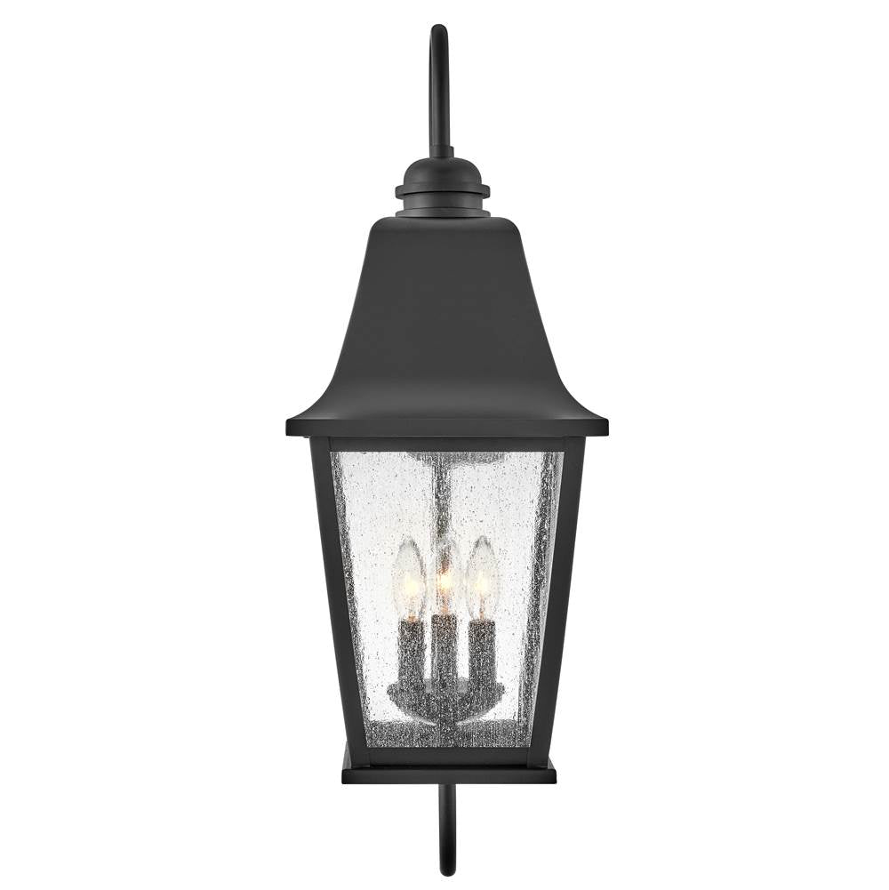 Hinkley Lighting 10015BK Black Large Wall Mount Lantern Image 7