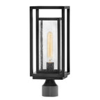 Hinkley Lighting 1001BK Black Medium Post Top Or Pier Mount Lantern Image 1