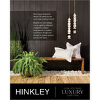 Hinkley Lighting 1002BK-LV Black Medium Hanging Lantern 12v Image 2
