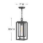 Hinkley Lighting Republic Medium Hanging Lantern 12v
