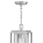 Hinkley Lighting 1002SI-LL Satin Nickel Medium Hanging Lantern Image 4