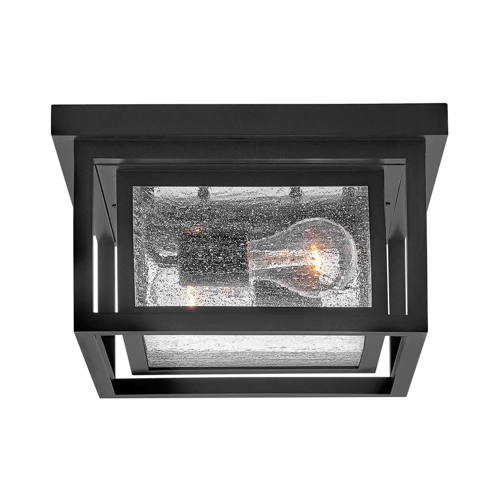 Hinkley Lighting 1003BK Black Medium Flush Mount Image 7
