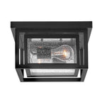 Hinkley Lighting 1003BK Black Medium Flush Mount Image 7