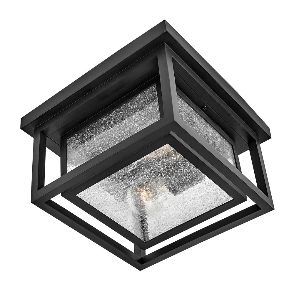 Hinkley Lighting 1003BK Black Medium Flush Mount Image 6