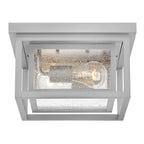 Hinkley Lighting 1003SI Satin Nickel Medium Flush Mount Image 7