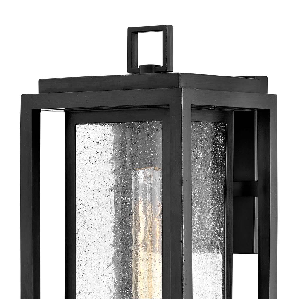 Hinkley Lighting 1004BK Black Medium Wall Mount Lantern Image 3