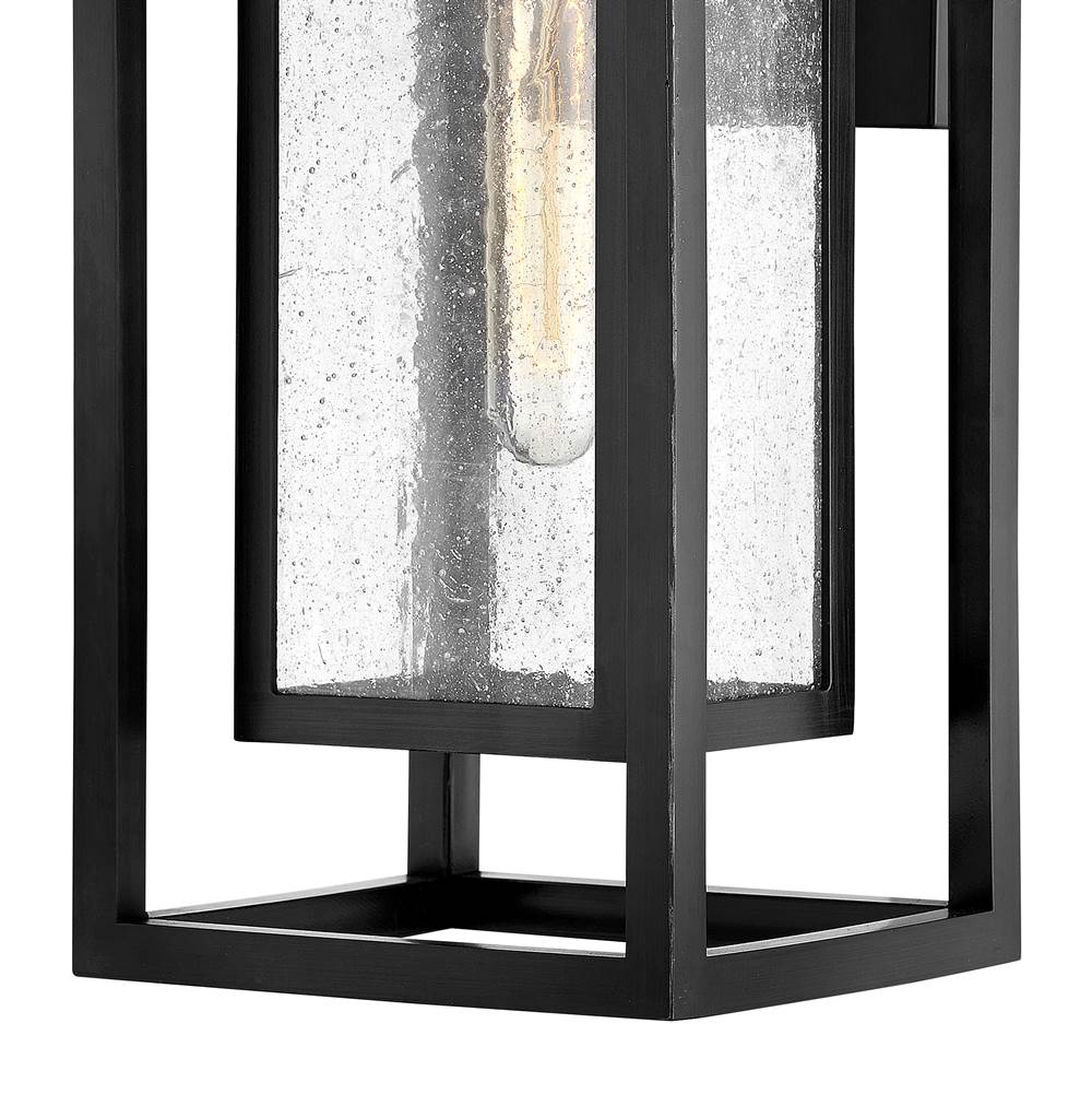 Hinkley Lighting 1004BK Black Medium Wall Mount Lantern Image 2