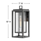 Hinkley Lighting Republic Medium Wall Mount Lantern