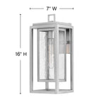 Hinkley Lighting Republic Medium Wall Mount Lantern