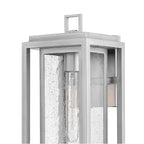Hinkley Lighting 1004SI Satin Nickel Medium Wall Mount Lantern Image 8
