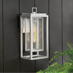 Hinkley Lighting 1004SI Satin Nickel Medium Wall Mount Lantern Image 5