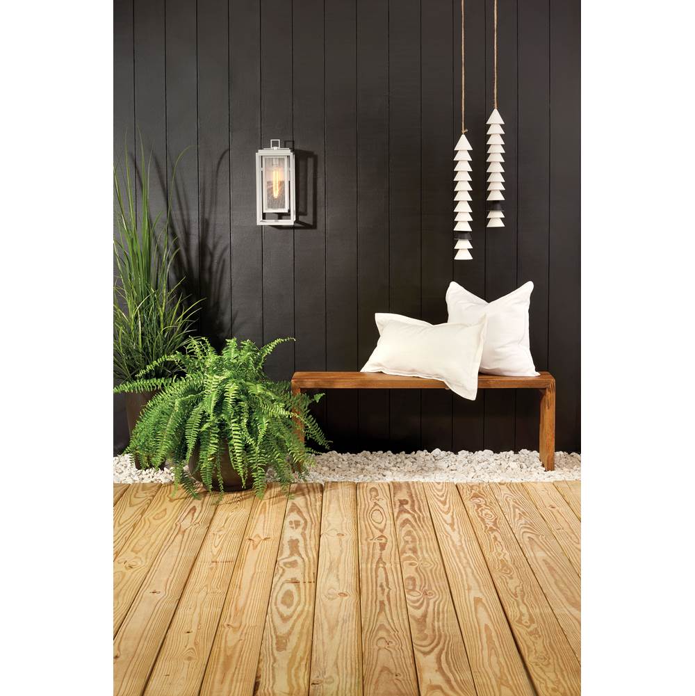 Hinkley Lighting 1004SI Satin Nickel Medium Wall Mount Lantern Image 4